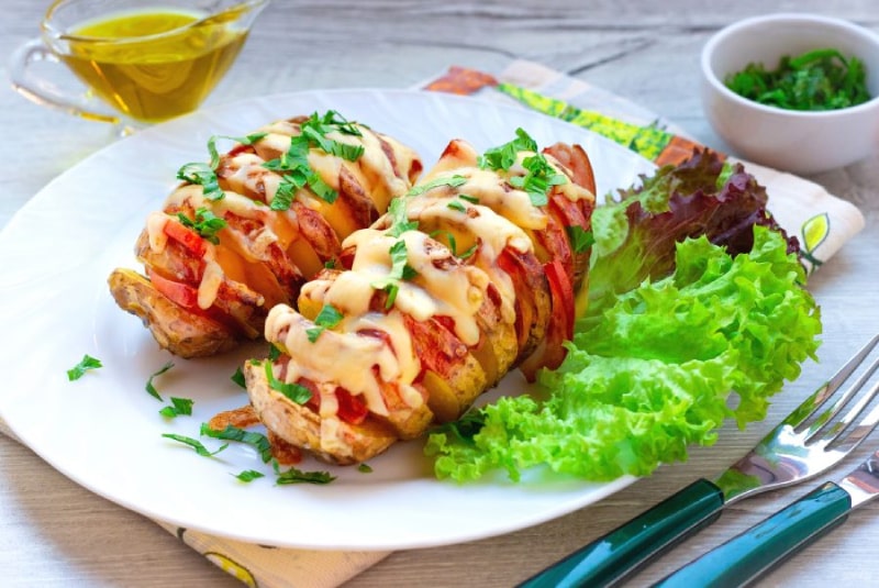 Самые вкусные рецепты как запечь картошку в духовке!🥔